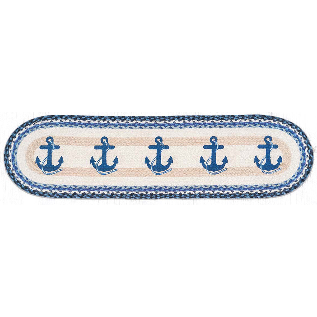 Anchors Jute Table Runner - 48 Inch