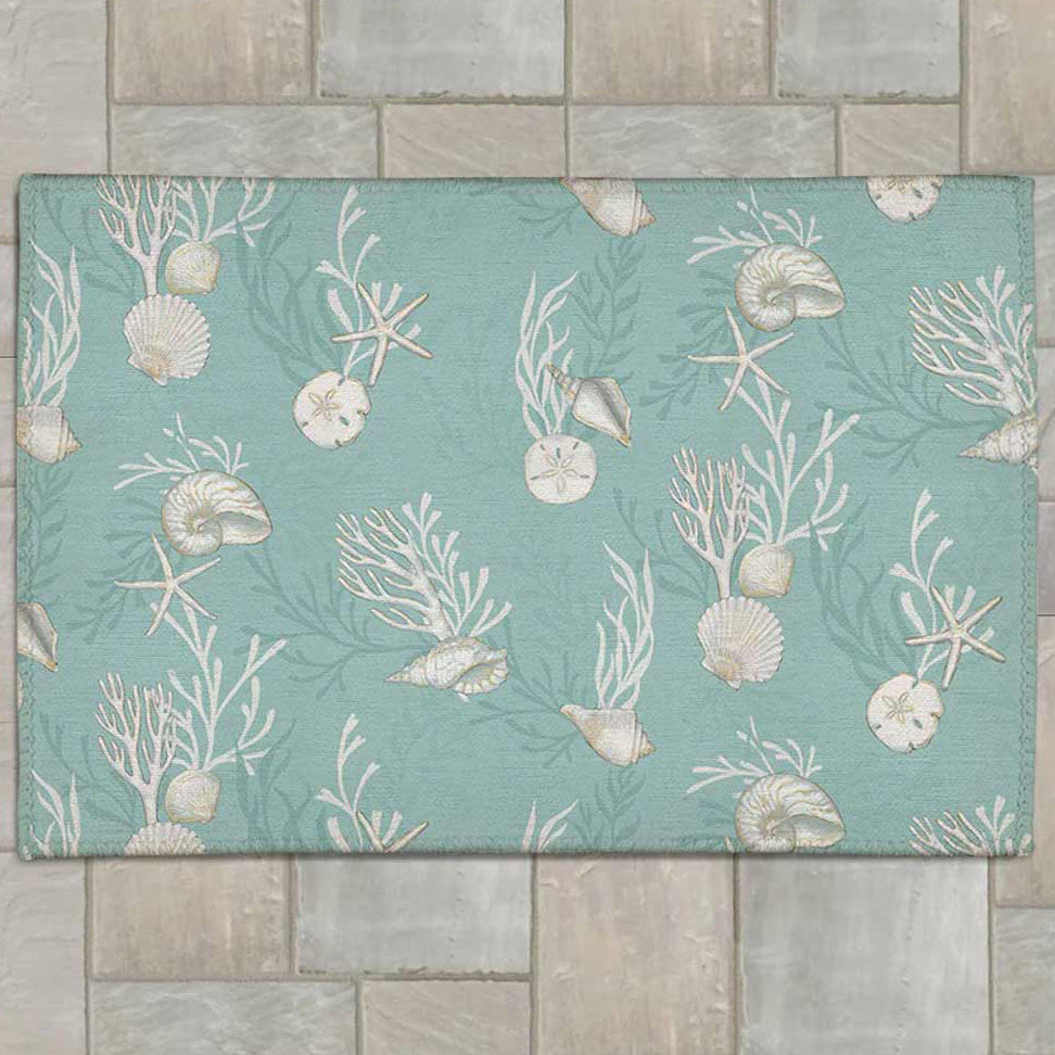 Underwater Beauty Outdoor Rug - 5 x 7