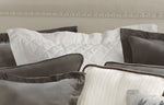 Vintage White Linen Quilt Euro Sham - OVERSTOCK