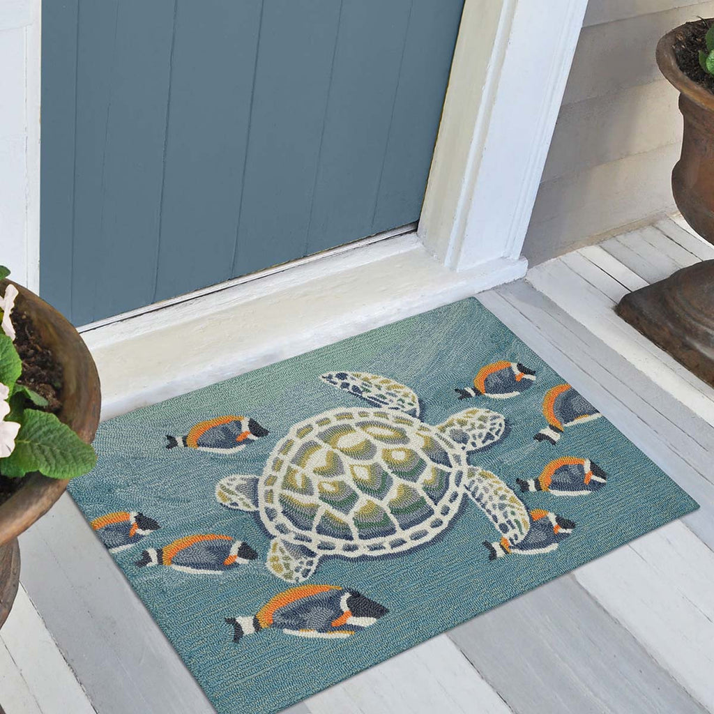 Oceanic Friends Indoor/Outdoor Rug - 20 x 30