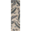 Feather Palm Rug - 2 x 8