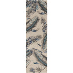 Feather Palm Rug - 2 x 8