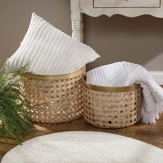 Seagrass Haven Baskets - Set of 2 - OUT OF STOCK UNTIL 06/03/2026