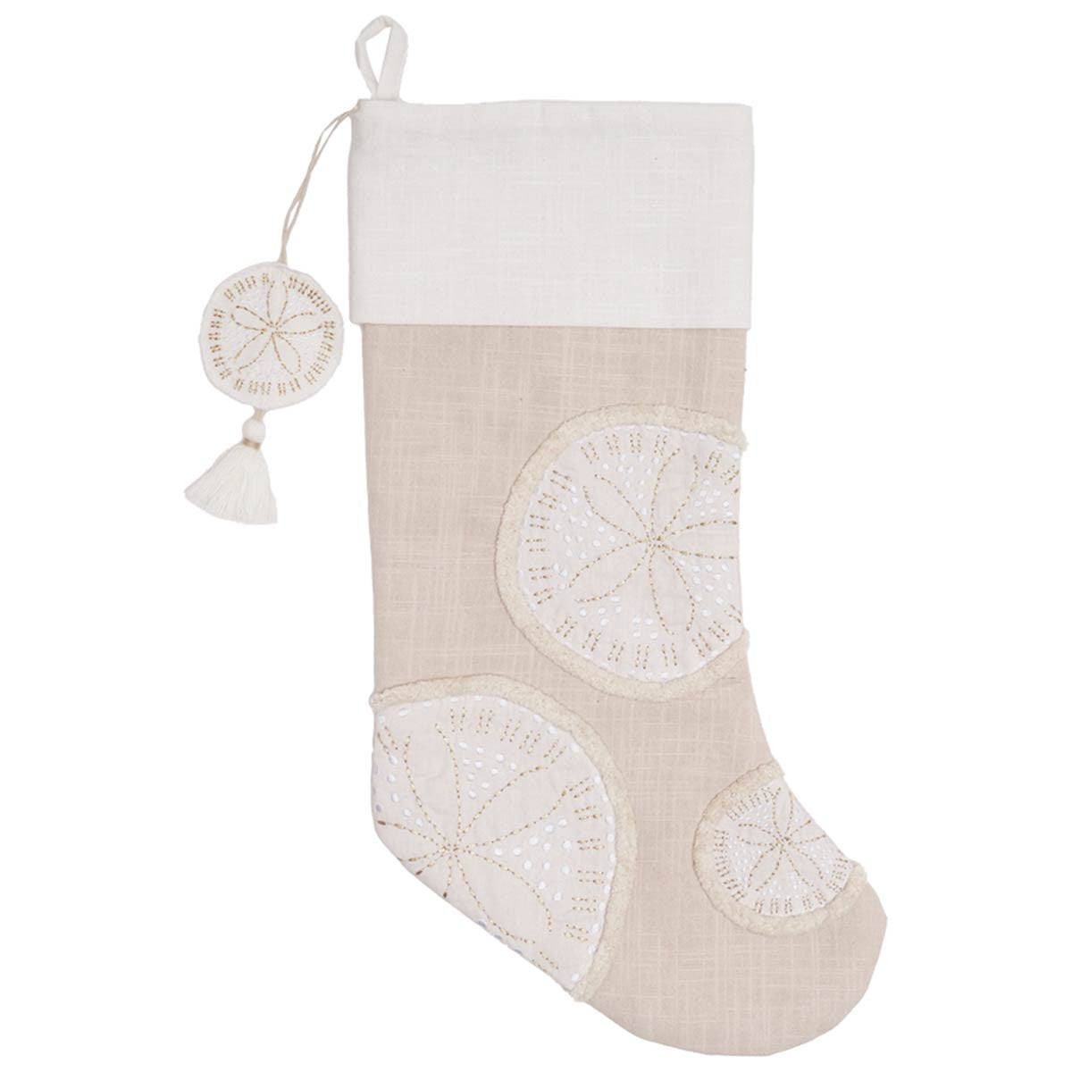 Beachcomber Sand Dollar Stocking
