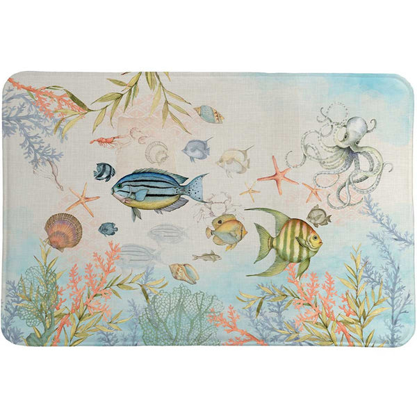 Pacific Depths Memory Foam Rug