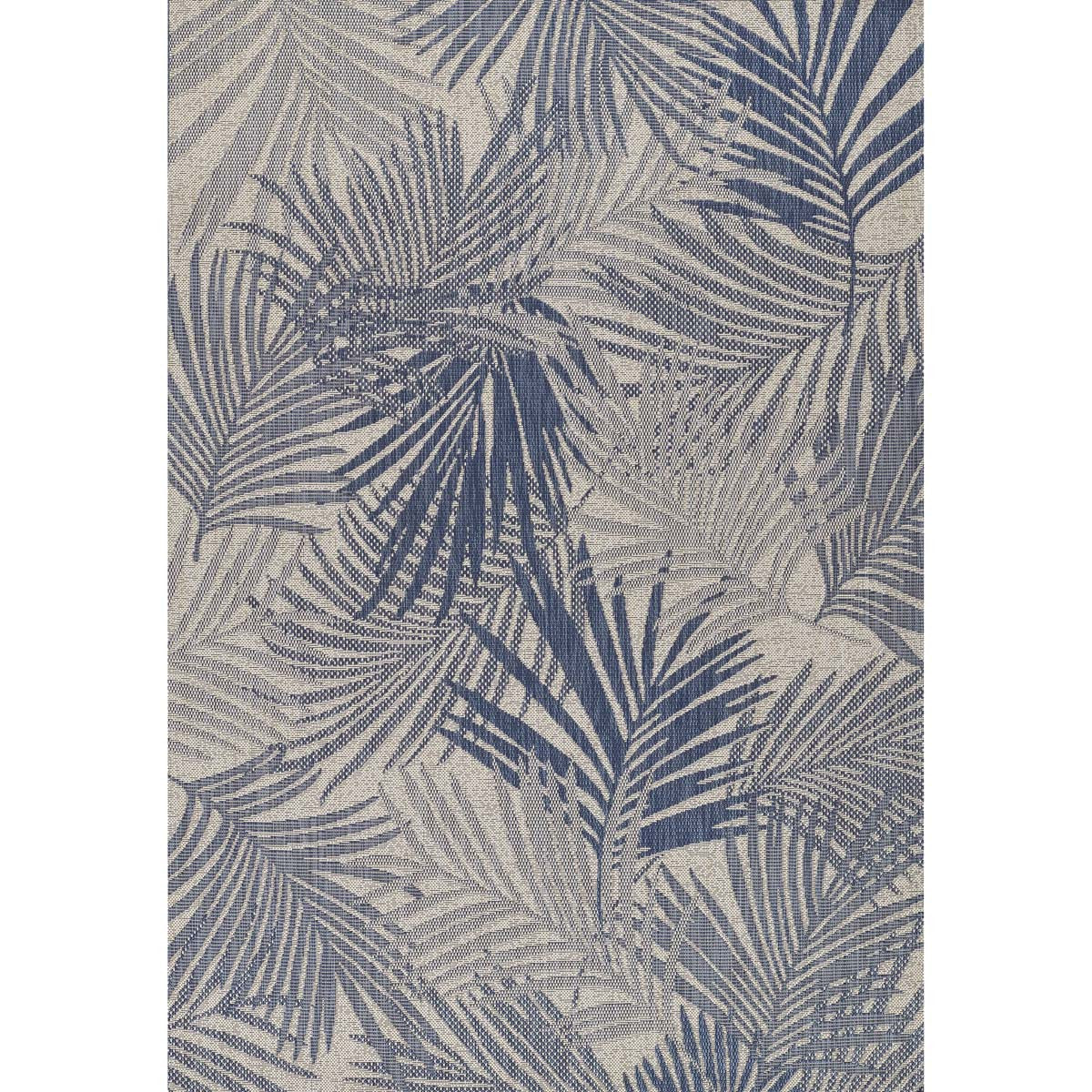 Azure Palm Dreams Indoor/Outdoor Rug - 9 x 12