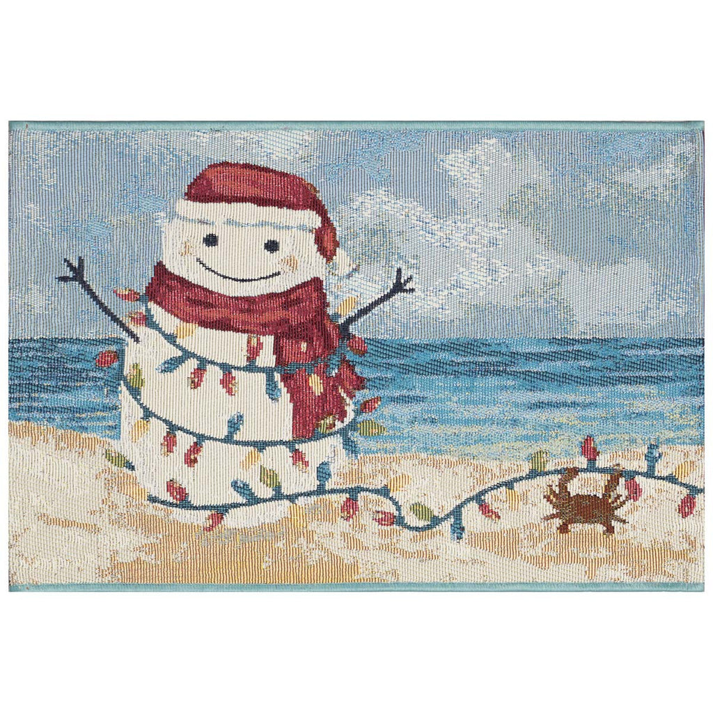 Sandy Snowman Floor Mat - 2 x 3