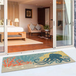 Octopus Reef Indoor/Outdoor Rug - 2 x 5 - OUT OF STOCK