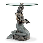 Mermaid & Conch Shell End Table