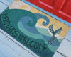 Mermaid Waves Coir Mat - 2 x 3 - OUT OF STOCK UNTIL 10/05/2026