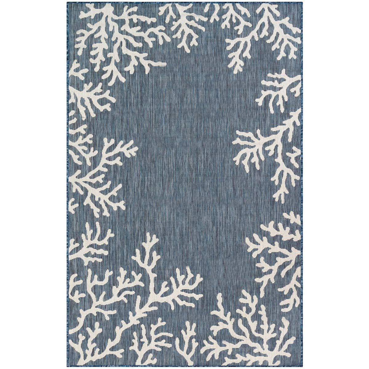 Miami Coral Navy Indoor/Outdoor Rug Collection