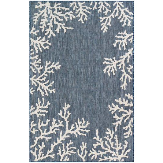 Miami Coral Navy Indoor/Outdoor Rug Collection