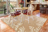 Miami Coral Sand Indoor/Outdoor Rug - 5 x 8