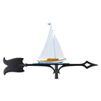 Multi-colored Sailboat Weathervane - 30 Inch