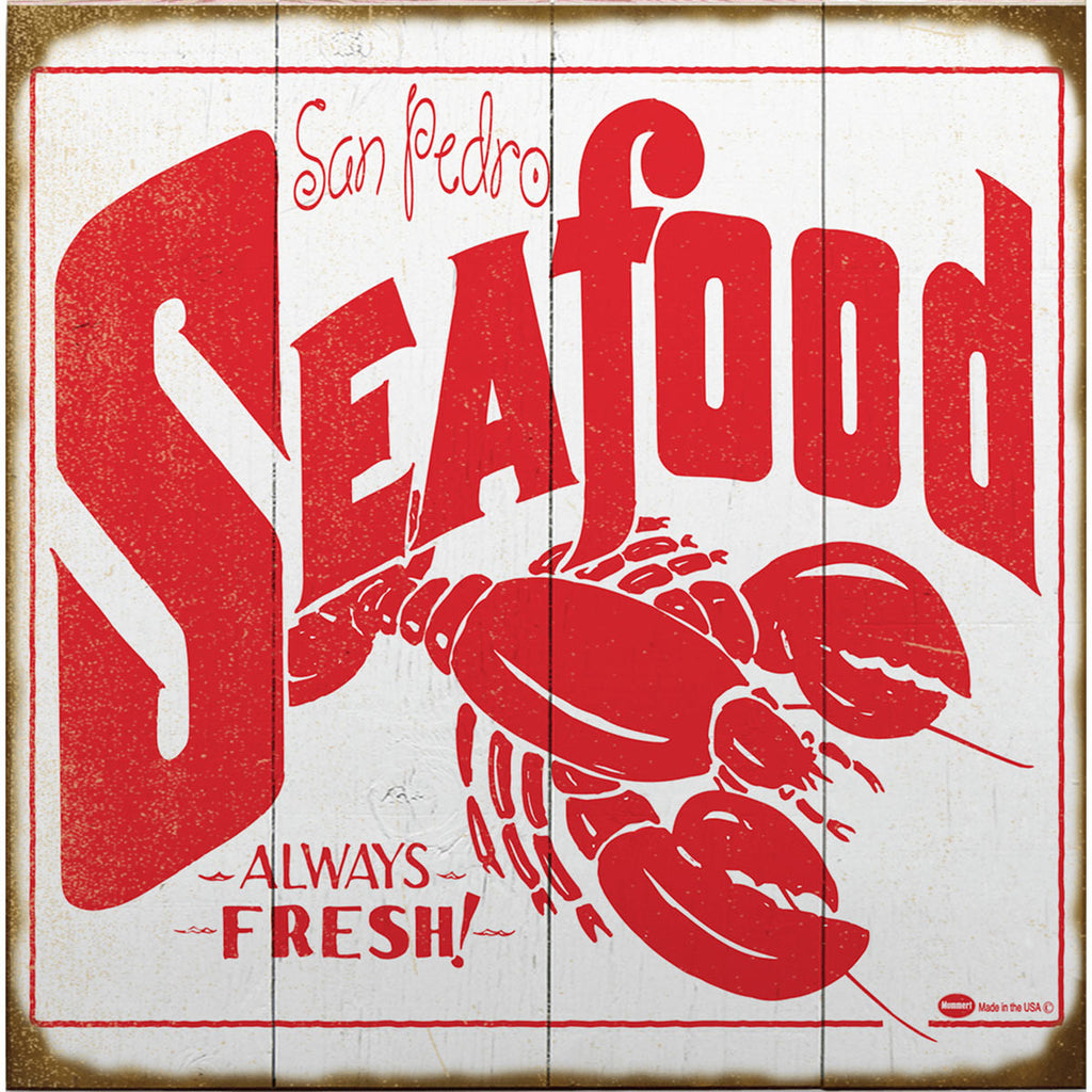 Mummert Seafood Personalized Sign - 28 x 28
