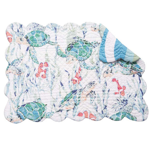 Sea Turtle Garden Table Linens