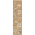 Navagio Beach Sand Indoor/Outdoor Rug - 2 x 8