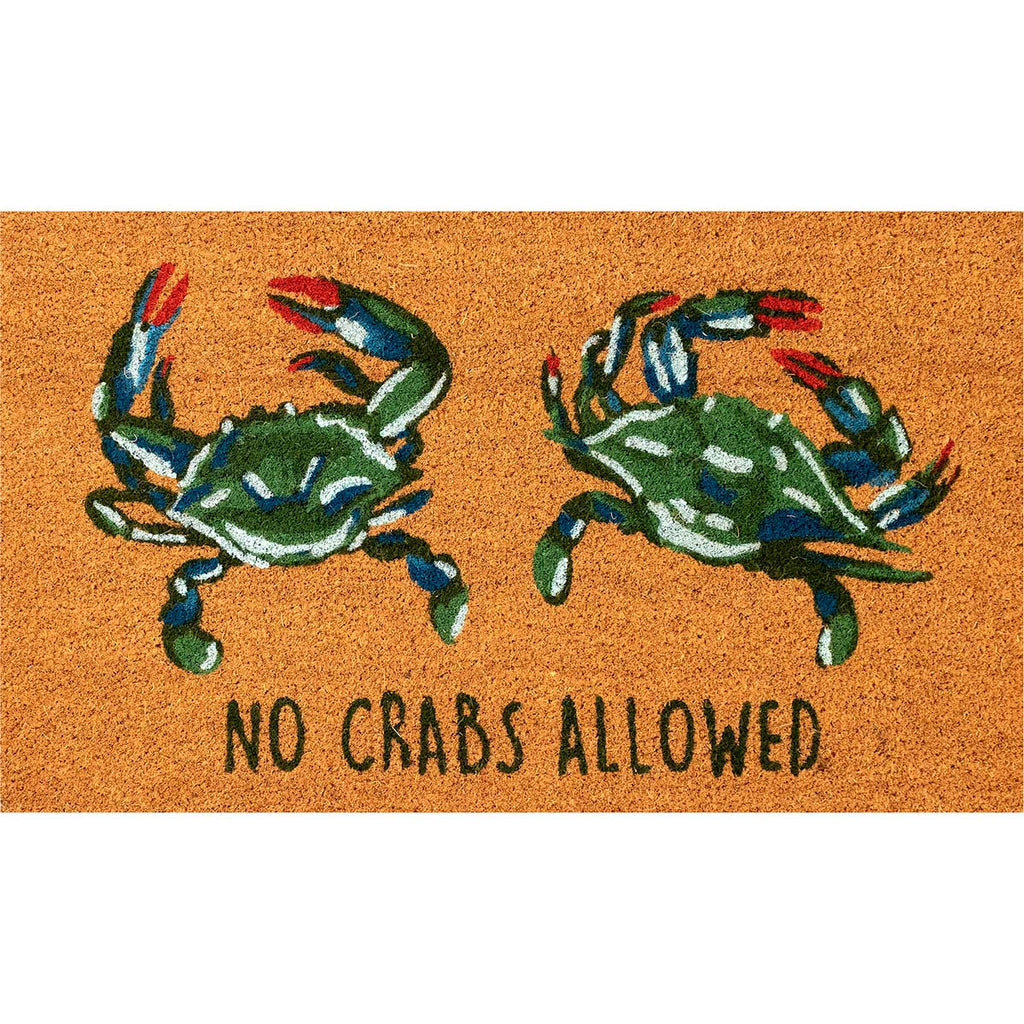 No Crabs Outdoor Coir Mats