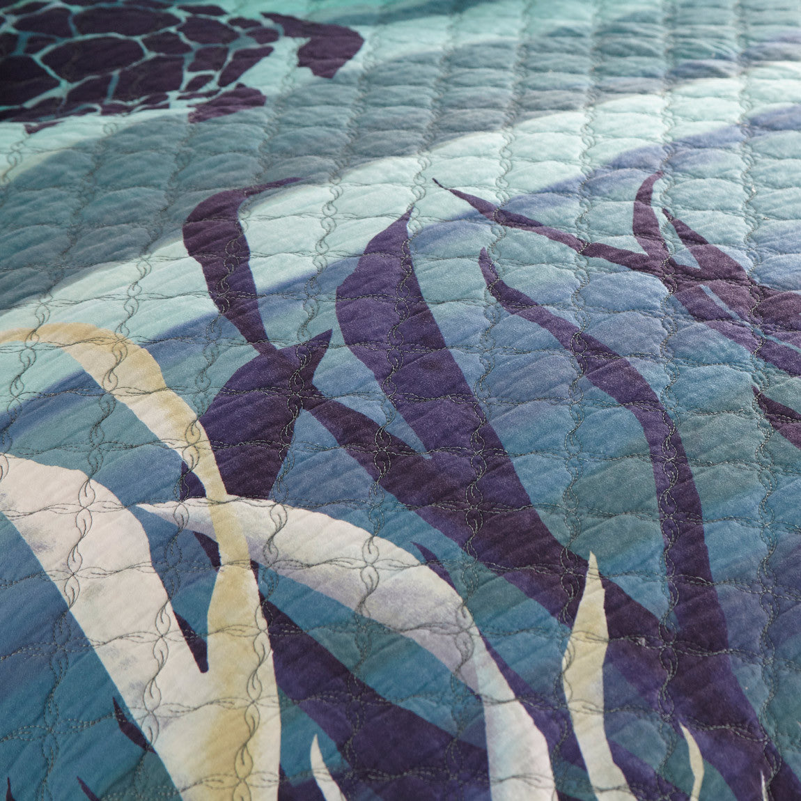 Ocean Blue Quilt - King