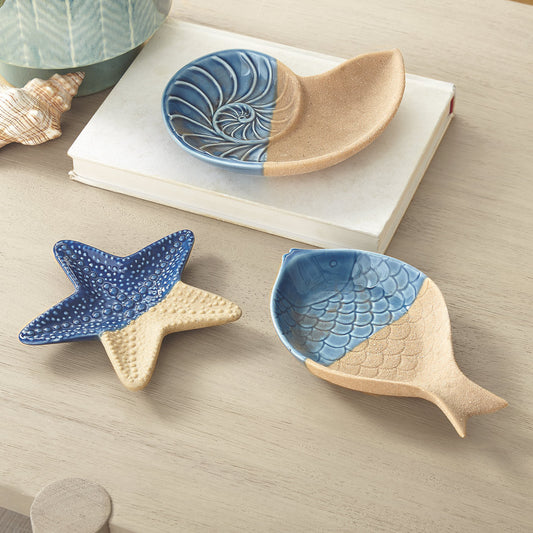 Ocean Edge Porcelain Plate Collection