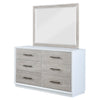 Pablo Six Drawer Dresser with Mirror