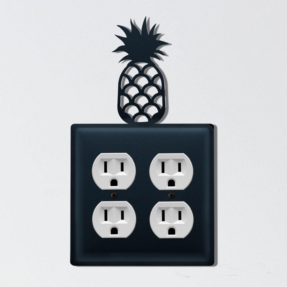 Pineapple Double Outlet Cover