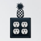 Pineapple Double Outlet Cover