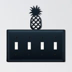 Pineapple Quadruple Switch Cover