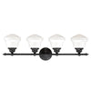 Plantation 4 Light Vanity Lamp - Oil Rubbed Bronze