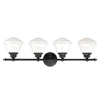Plantation 4 Light Vanity Lamp - Oil Rubbed Bronze