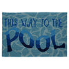 Pool Directions Indoor/Outdoor Rug - 20 x 30
