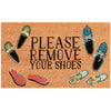Remove Shoes Coir Mat Collection
