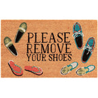 Remove Shoes Coir Mat Collection