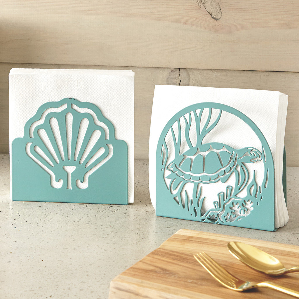 Sea Life Metal Napkin Holders