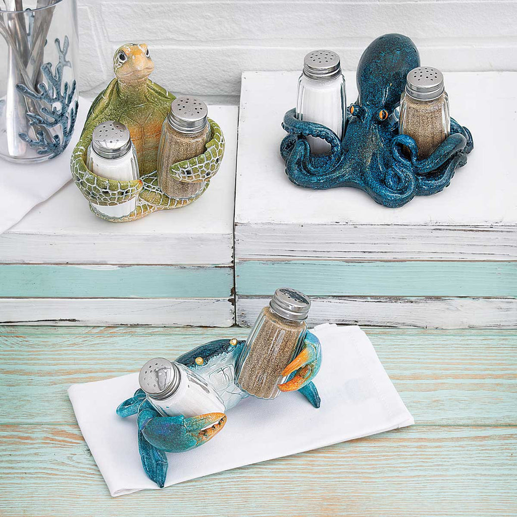 Octopus Life Salt & Pepper Shaker Set