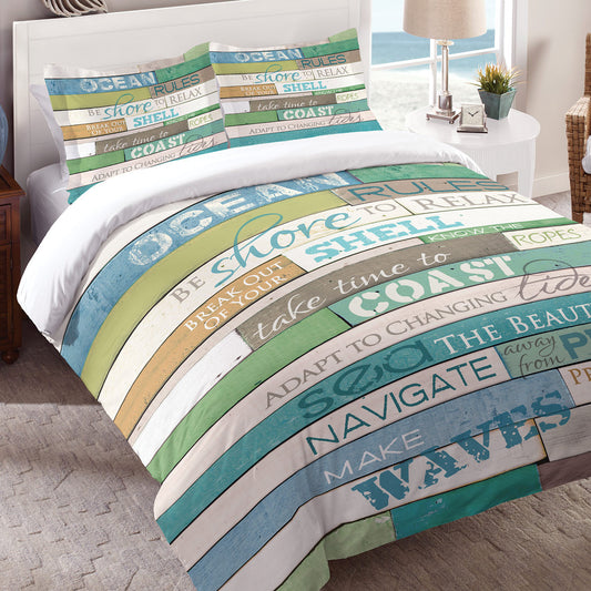 Sea Rules Bedding Collection