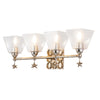 Sea Star & Tidepools Silver Vanity Lights