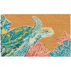 Sea Turtle Reef Coir Mat - 2 x 3