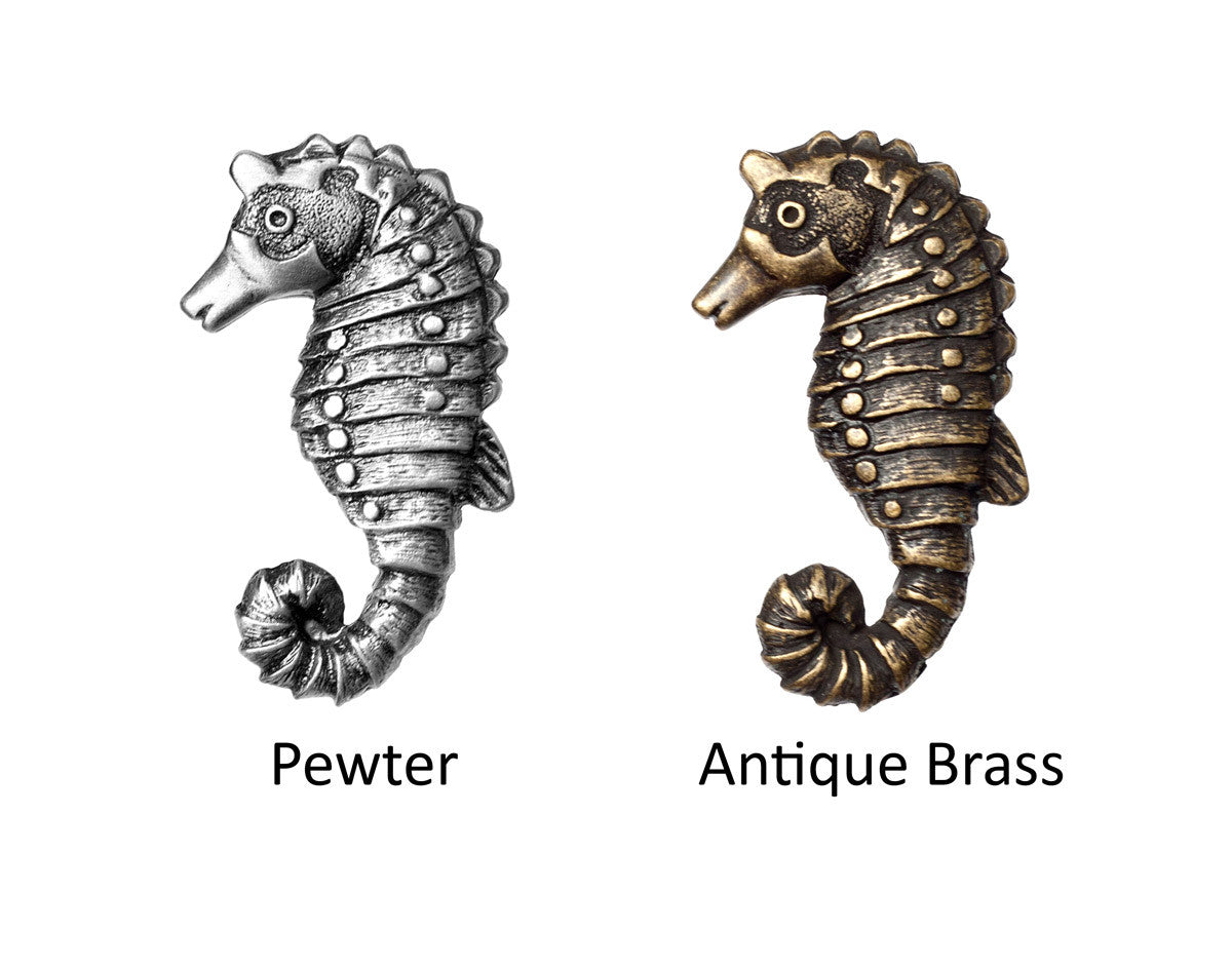 Seahorse Cabinet Knob - Set of 2