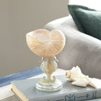 Seahorse Trio Shell Stand Sculpture