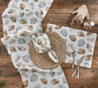 Seashell Harbor Table Linens
