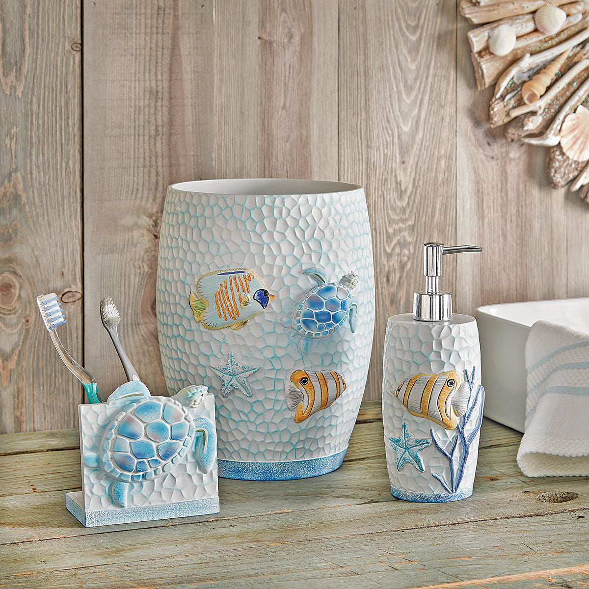 Seaside Friends Soap Pump