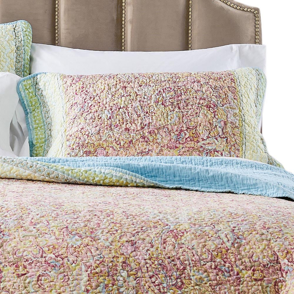 Seaside Garden 3pc Quilt Bed Set - King- SALE