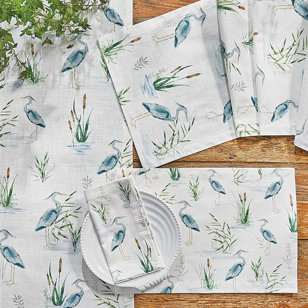 Seaside Heron Placemat - Set of 4