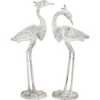 Shy Egrets Statuary - Set of 2