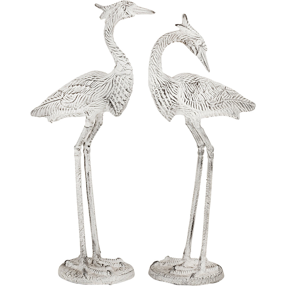Shy Egrets Statuary - Set of 2