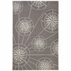 Skipper's Compass Gray Indoor/Outdoor Rugs