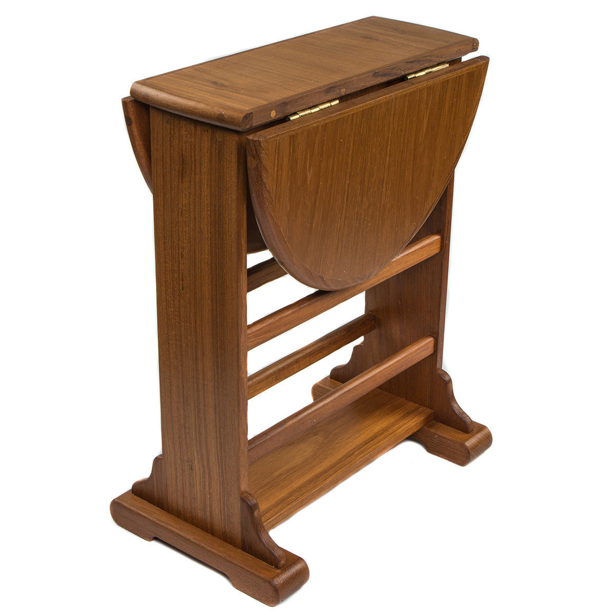 Small Teak Drop-Leaf Table