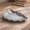 Baroque Pewter Shell Trays