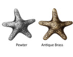 Starfish Cabinet Knob - Set of 2